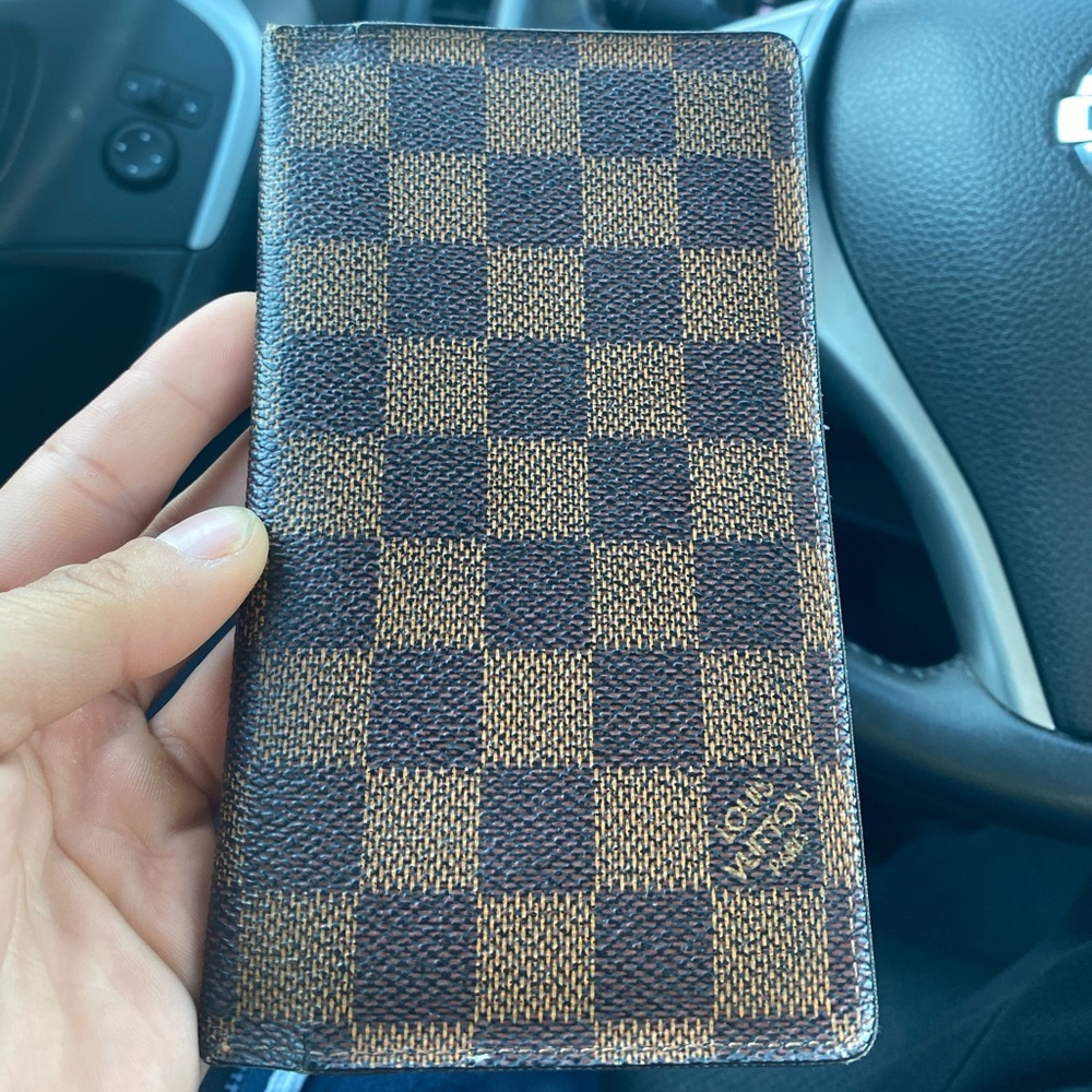 Louis Vuitton Brazza Damier Ebene Brown